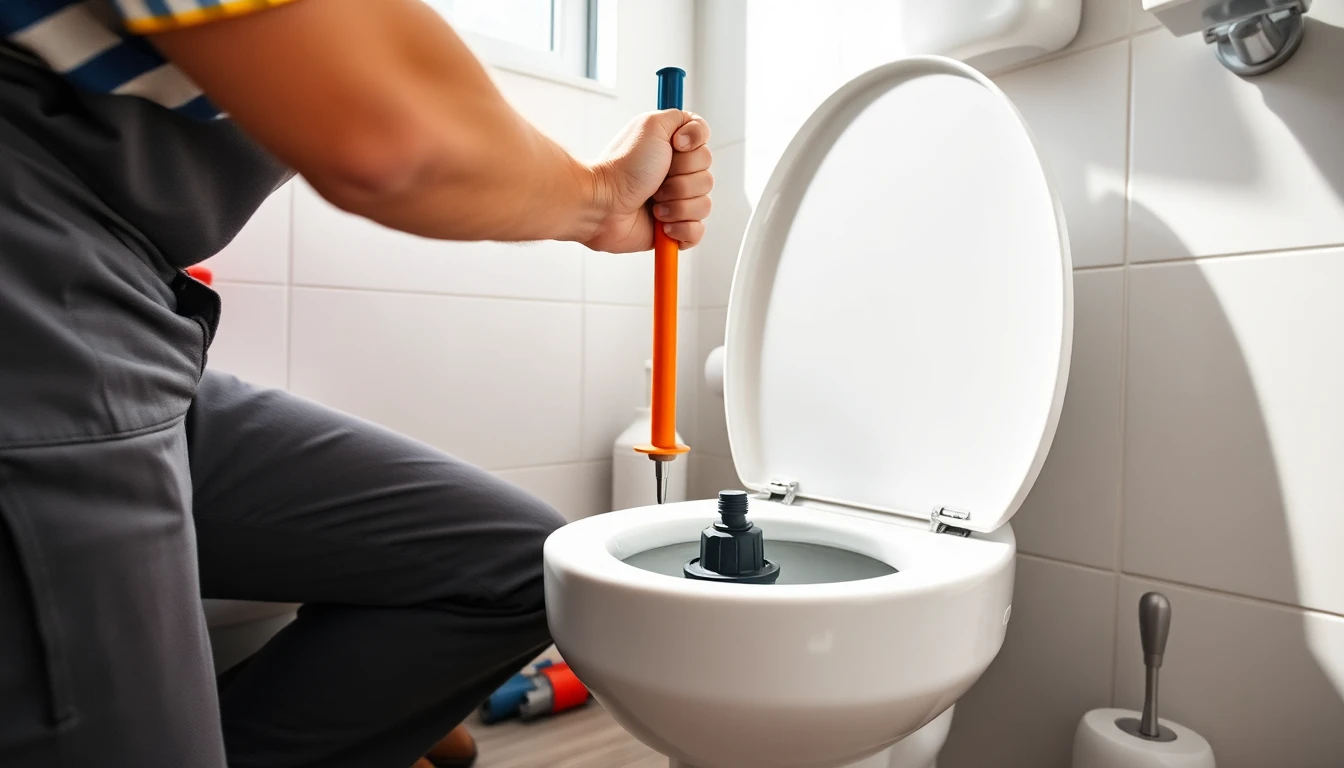 Clogged Toilet Repair
